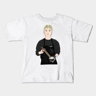 Rainy Days by V Taehyung of BTS Kids T-Shirt